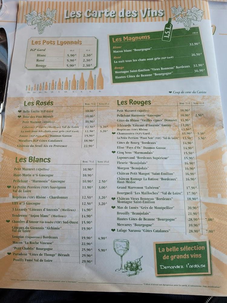 Le Bistro 2 Tom - Menu Image 2