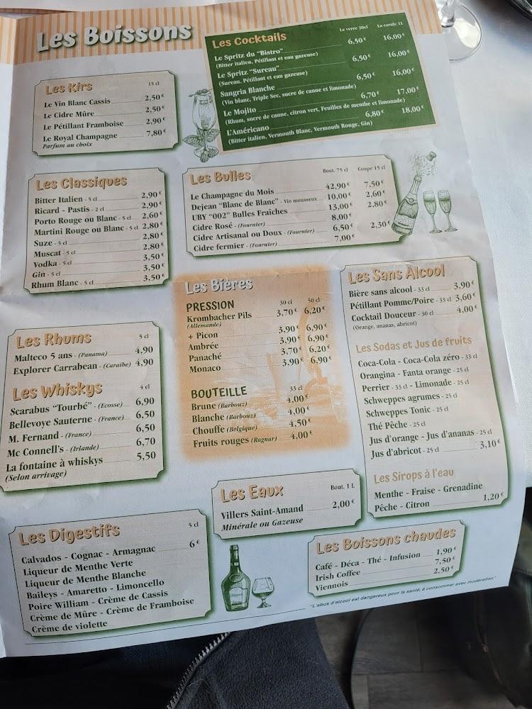 Le Bistro 2 Tom - Menu Image 4